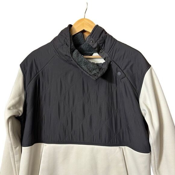 The North Face Women’s Rosie Sherpa Po Jacket Pullover Grey - Picture 14 of 15